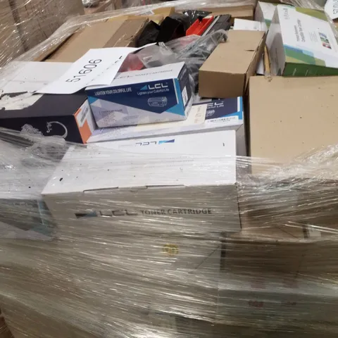 PALLET CONTAINING ASSORTED TONER CARTRIDGES