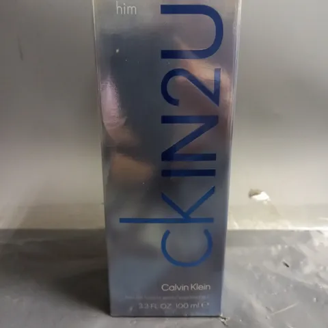 BOXED AND SEALED CALVIN KLEIN CKIN2U HIM EAU DE TOILETTE 100ML