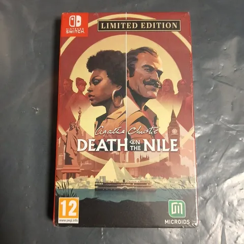 SEALED AGATHA HRISTIE DEATH OF THE NILE FOR NINTENDO SWITCH 
