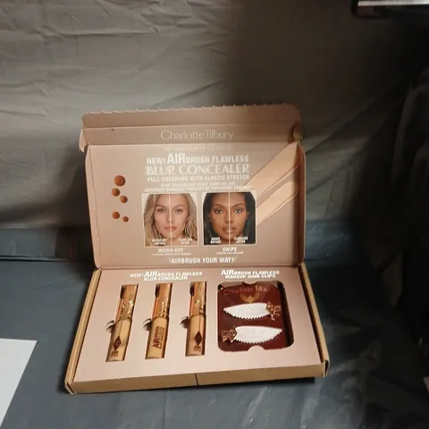 CHARLOTTE TILBURY AIRBRUSH FLAWLESS CONCEALER SET – BOXED