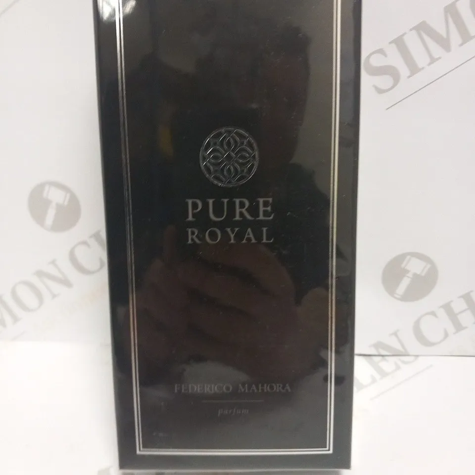 BOXED AND SEALED FEDERICO MAHORA PURE ROYAL PARFUM 50ML