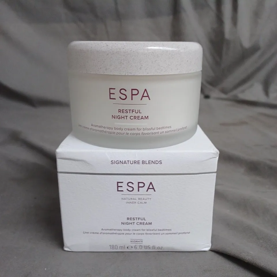 ESPA RESTFUL NIGHT CREAM 180ML