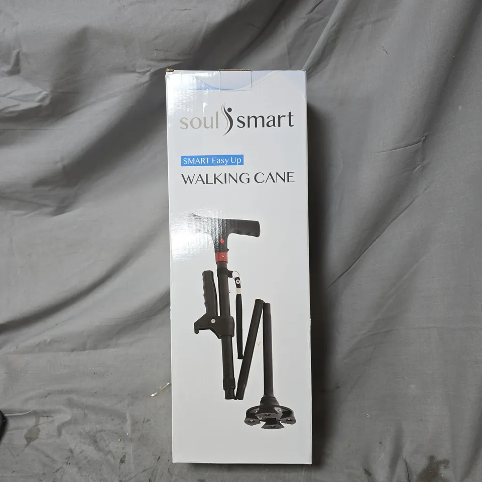 SOUL SMART SMART EASY UP WALKING CANE BOXED