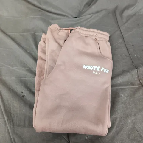 WHITE FOX JOGGERS - PINK - VOL. SIZE UNKNOWN