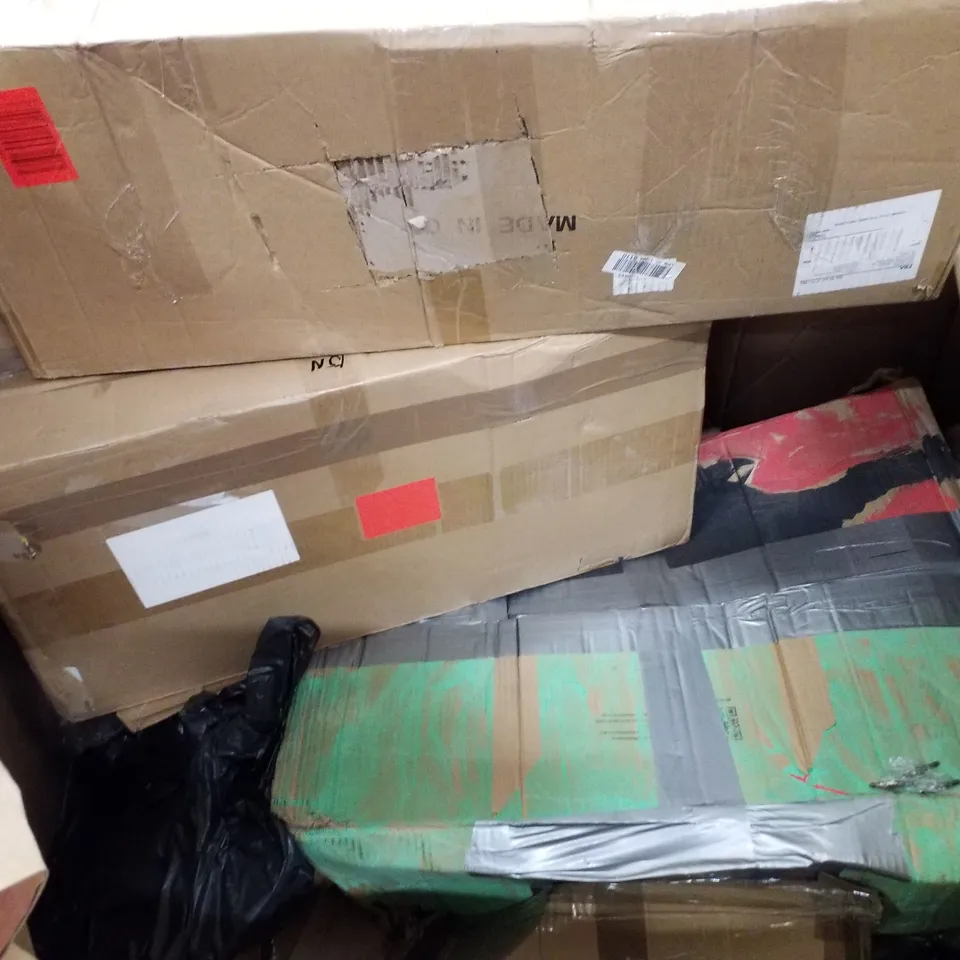 PALLET OF ASSORTED PRODUCTS INCLUDING AIR COOLER, FOOT SPA MASSAGER, WOK, HOLOGRAPHIC LED FAN, SCOVILLE FRYING PAN