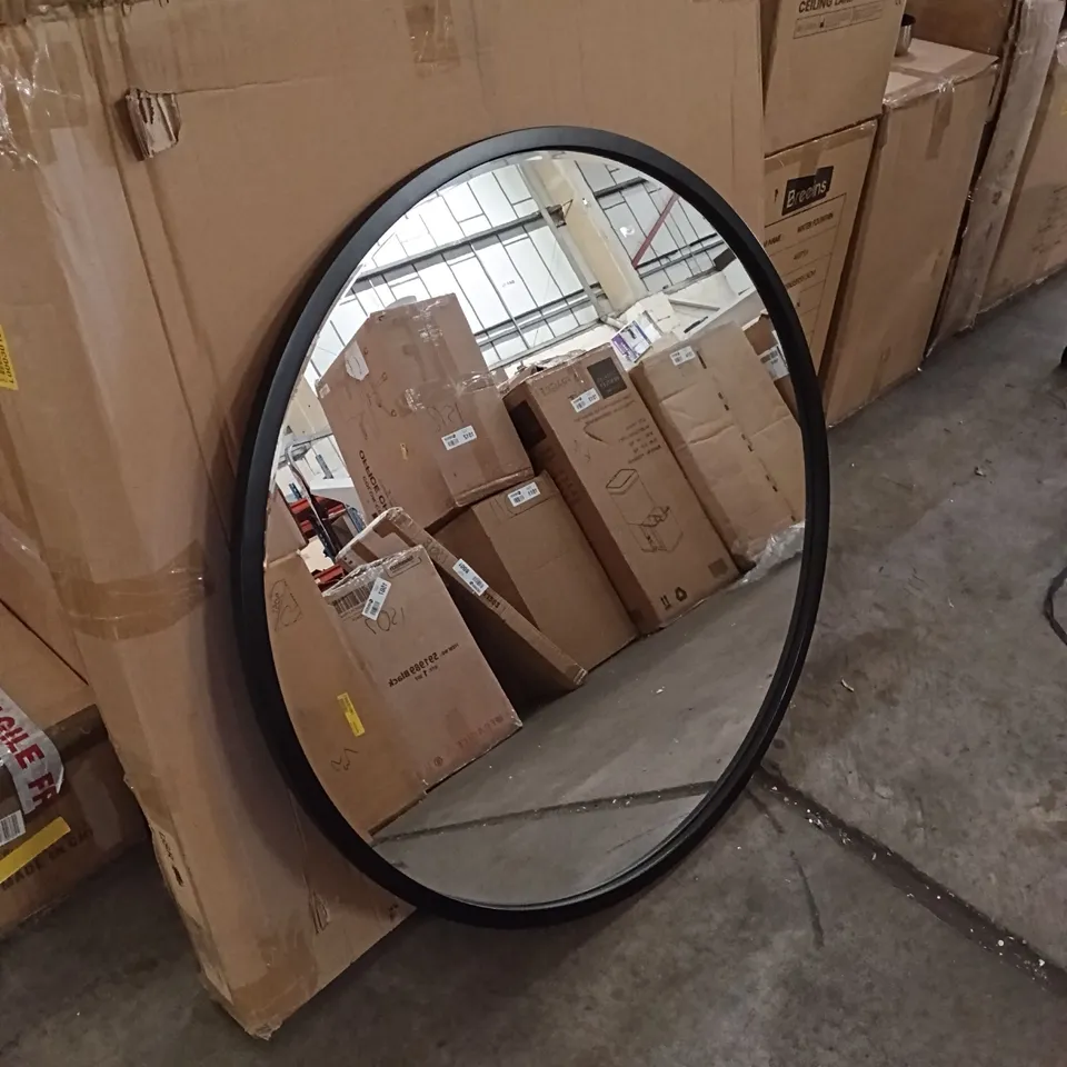 BOXED CIRCULAR MIRROR - BLACK (1 BOX)