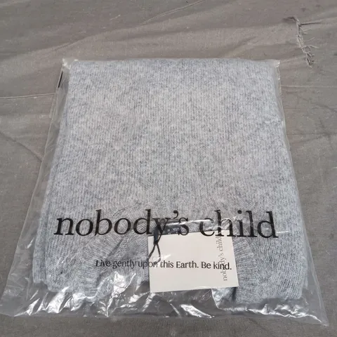 BAGGED NOBODYS CHILD KNITTED TEE - SIZE M