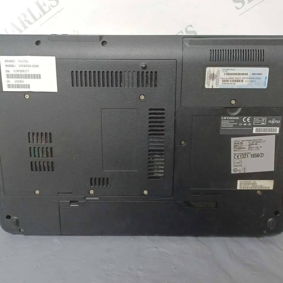 FUJITSU LIFEBOOK A530 15 INCH I3 M 380 2.53GHZ