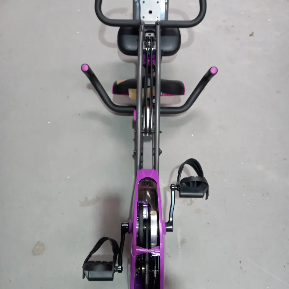  FITQUEST FLEX EXPRESS EXERCISE BIKE, PURPLE [COLLECTION ONLY]