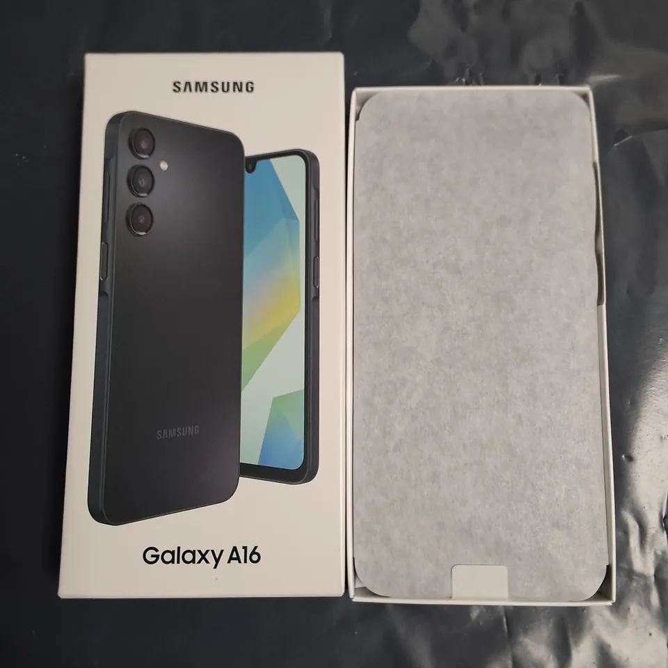 BOXED SAMSUNG GALAXY A16 128GB IN BLACK - SM-A165F