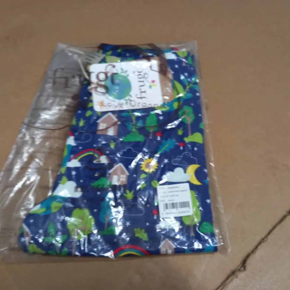 BAGGED FRUGL LEELA PRINTED LEGGINGS IN EARTH DAY - 5/6 YRS