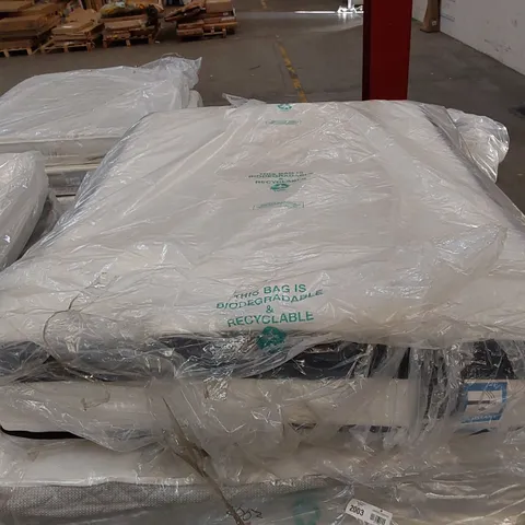 QUALITY BAGGED 4'6 DOUBLE POCKET SPRUNG MATTRESS