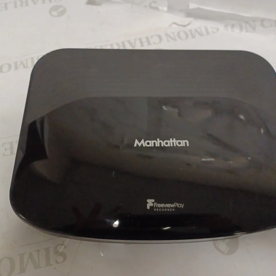 MANHATTAN T3-R 1TB FREEVIEW HD RECORDER, BLACK