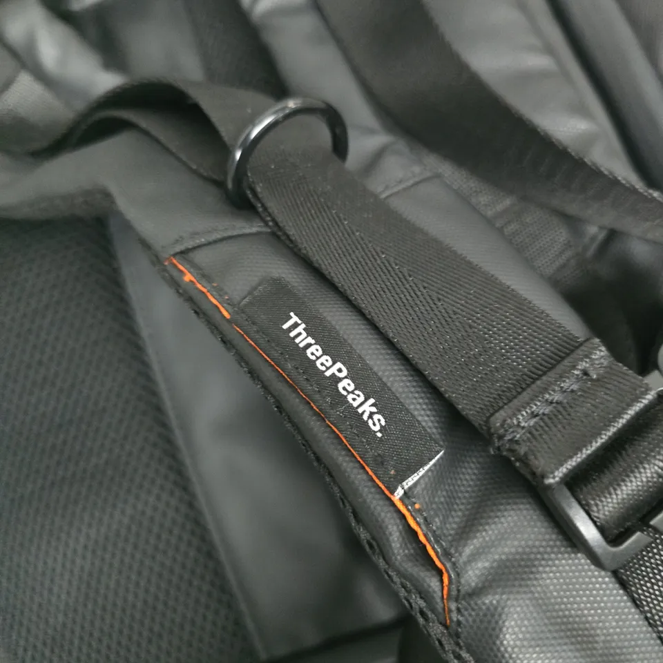 THREE PEAKS NOMAD 42L BACKPACK – BLACK