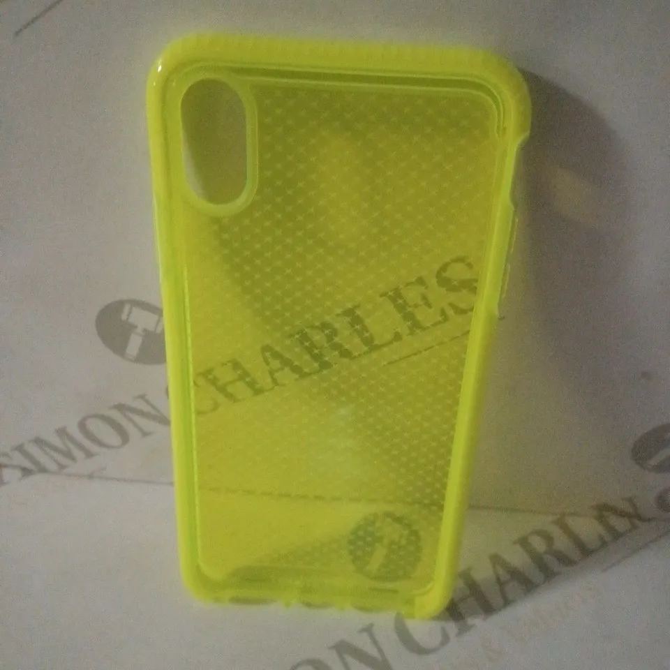 APPROXIMATELY 71 TECH 21 NEON YELLOW IPHONE XS MAX PHONES CASES