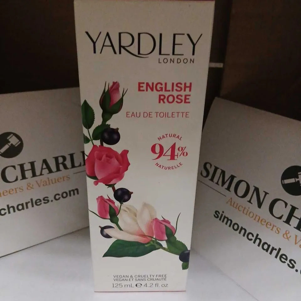 BOXED YARDLEY LONDON ENGLISH ROSE EAU DE TOILETTE 125ML