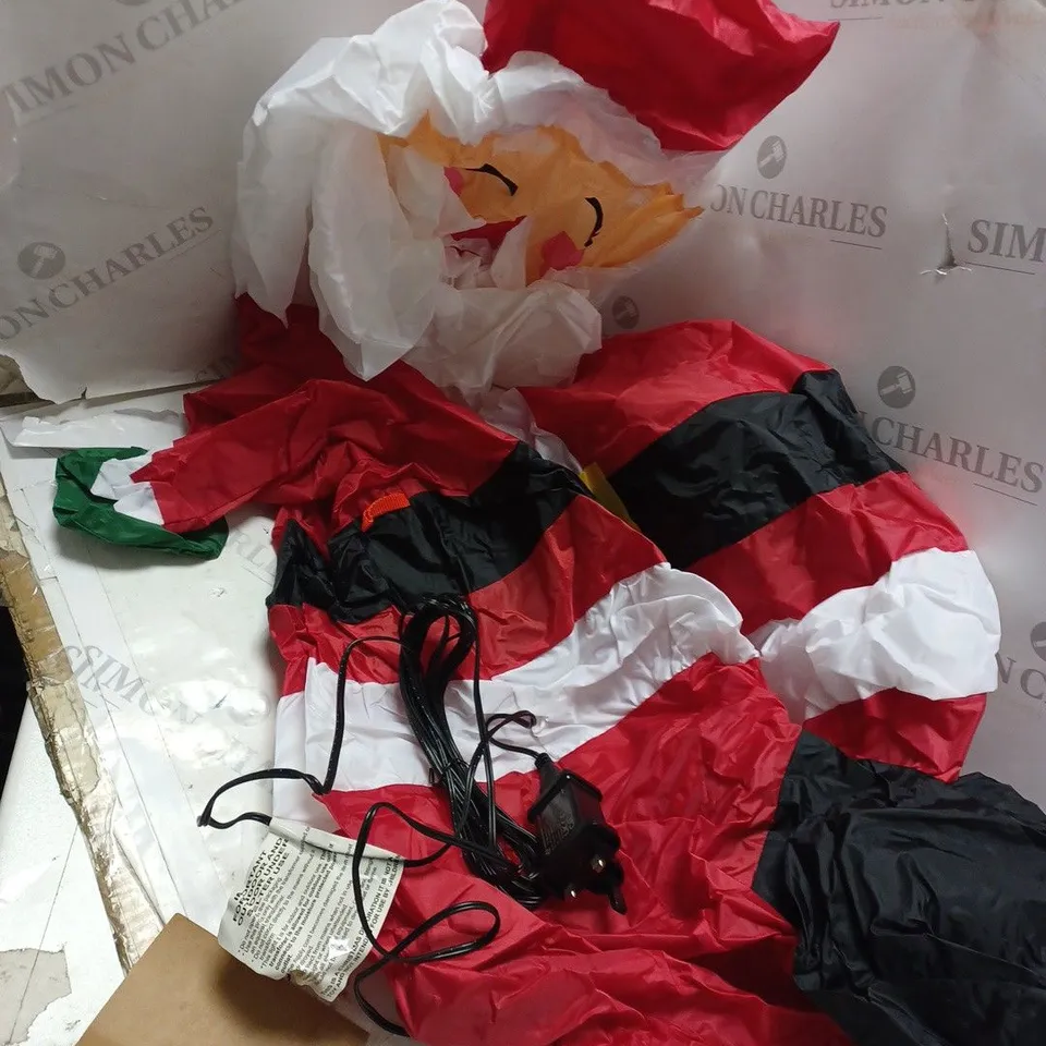 SITTING SANTA OUTDOOR INFLATABLE