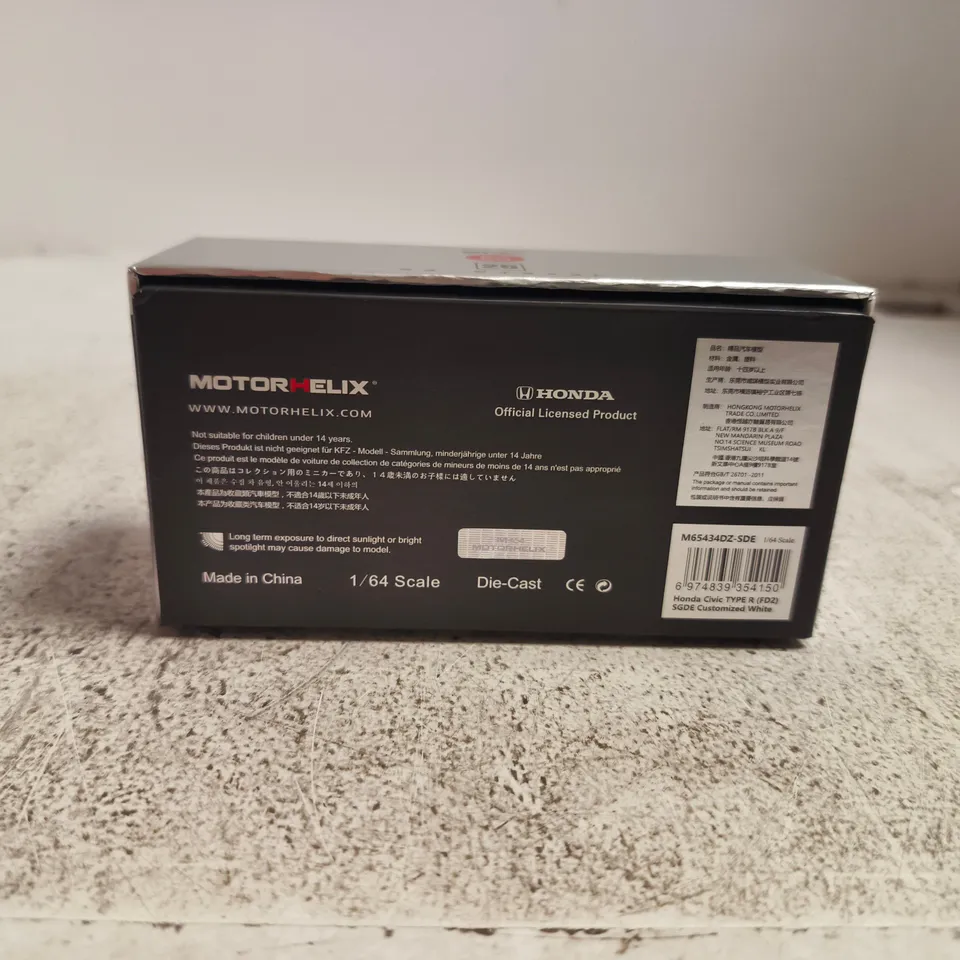 SINGAPORE DIECAST EXPO 2025 HONDA CIVIC TYPE R 1/64 SCALE MODEL