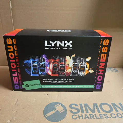 LYNX FINE FRAGRANCE COLLECTION GIFT SET – THE FULL FRAGRANCE EDIT