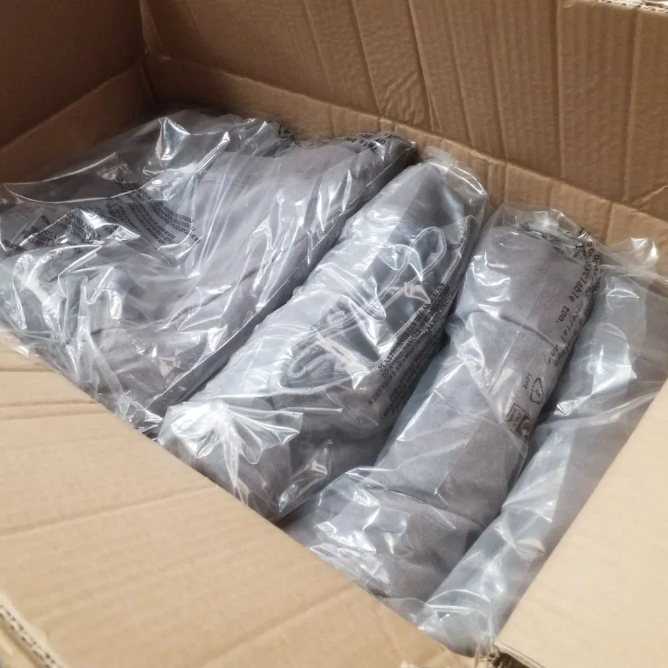 BOX CONTAINING APPROXIMATELY 10 BRAND NEW SIMPLY BE GREY KILT SKIRTS - SIZE 14