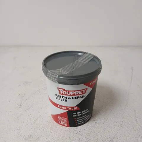 TOUPRET PATCH & REPAIR FILLER – READY TO USE INTERIOR, 1.5 KG