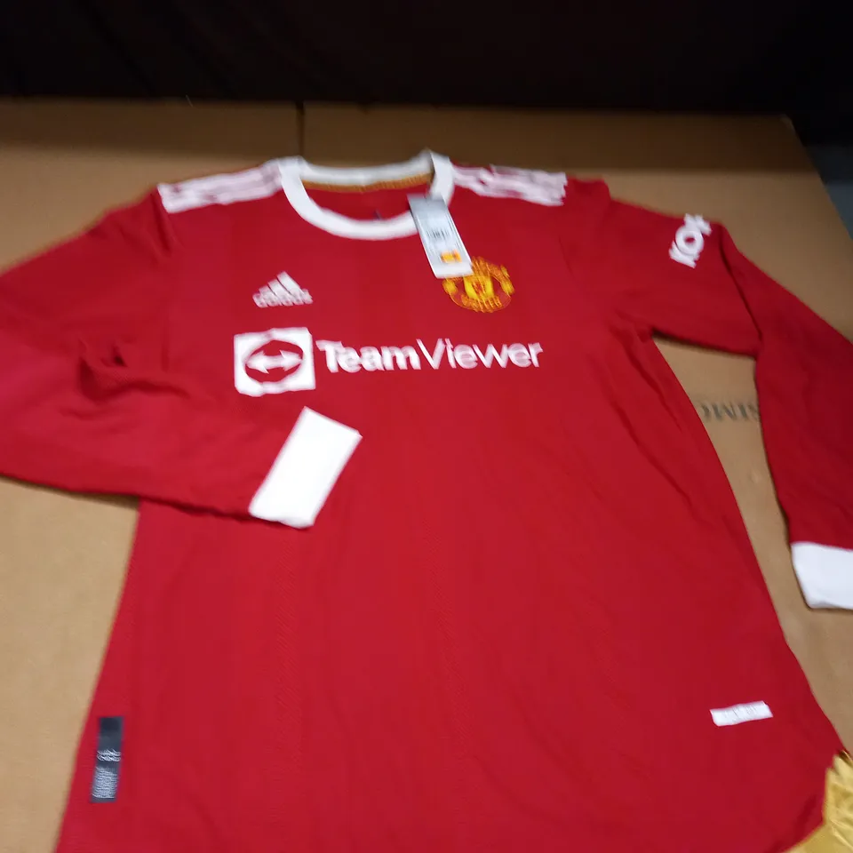MANCHESTER UNITED LONG SLEEVE JERSEY - L