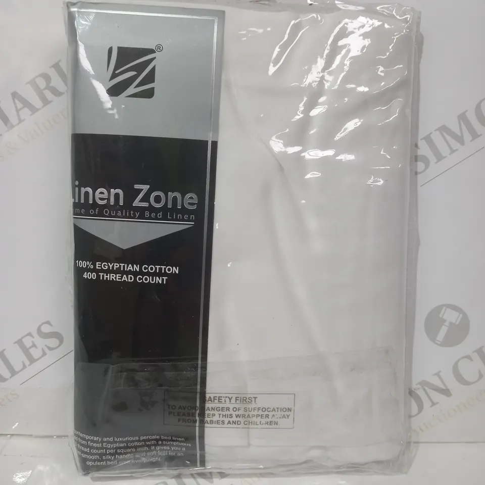 LINEN ZONE OXFORD PILLOW PAIR