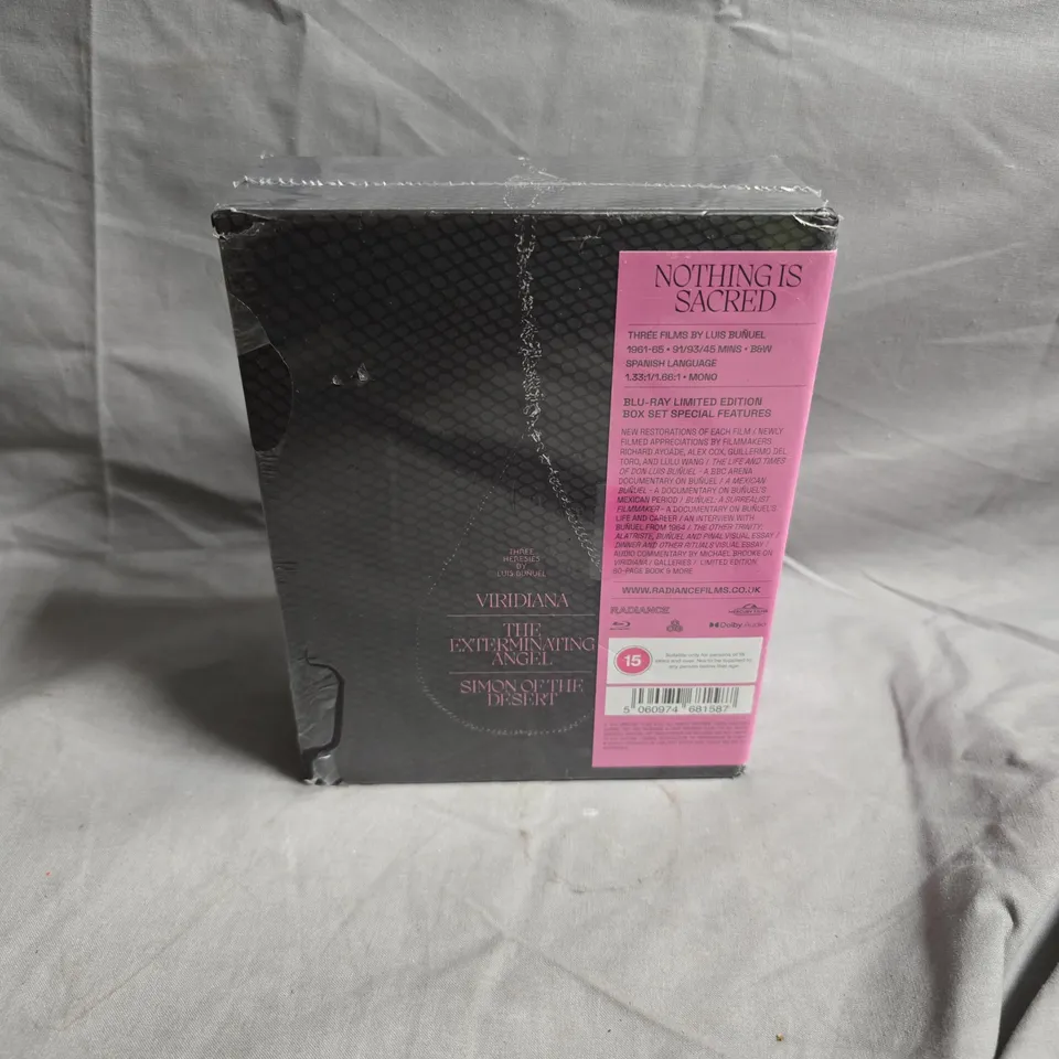 LUIS BUÑUEL: NOTHING IS SACRED BLU-RAY BOX SET (VIRIDIANA; THE EXTERMINATING ANGEL; SIMON OF THE DESERT)