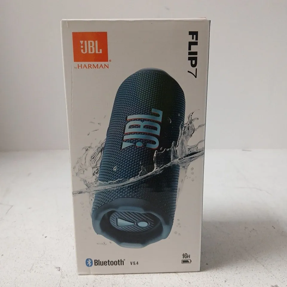 SEALED JBL FLIP 7 PORTABLE BLUETOOTH SPEAKER  