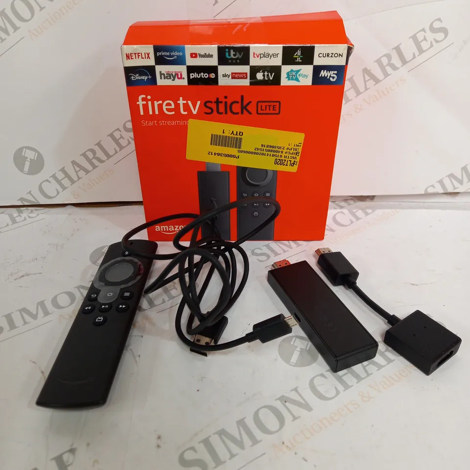 AMAZON FIRE TV STICK LITE BLACK