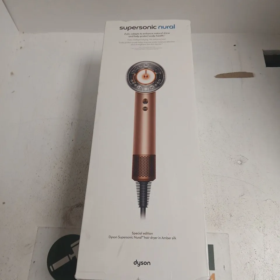 DYSON SUPERSONIC HAIR DRYER – SPECIAL EDITION AMBER SILK COPPER (BOXED)