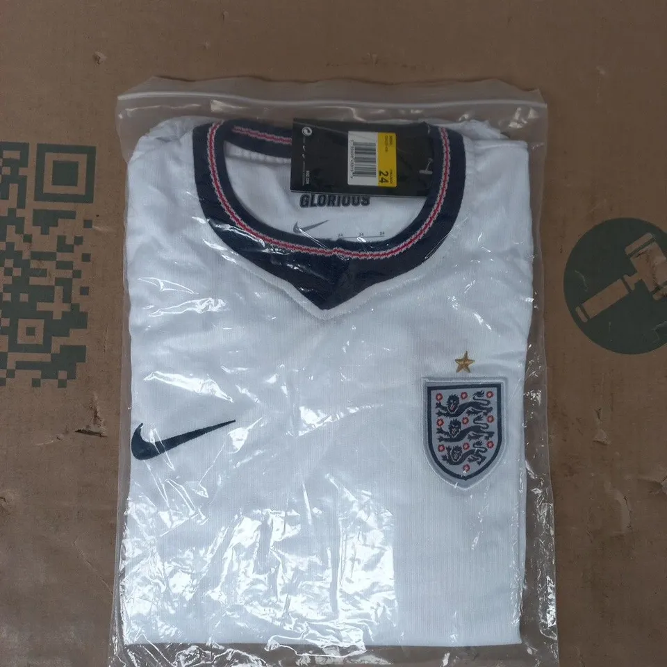 NIKE ENGLAND HOME JERSEY SIZE 24