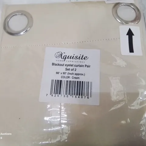 BAGGED GRANDOS EYELET ROOM DARKENING CURTAINS