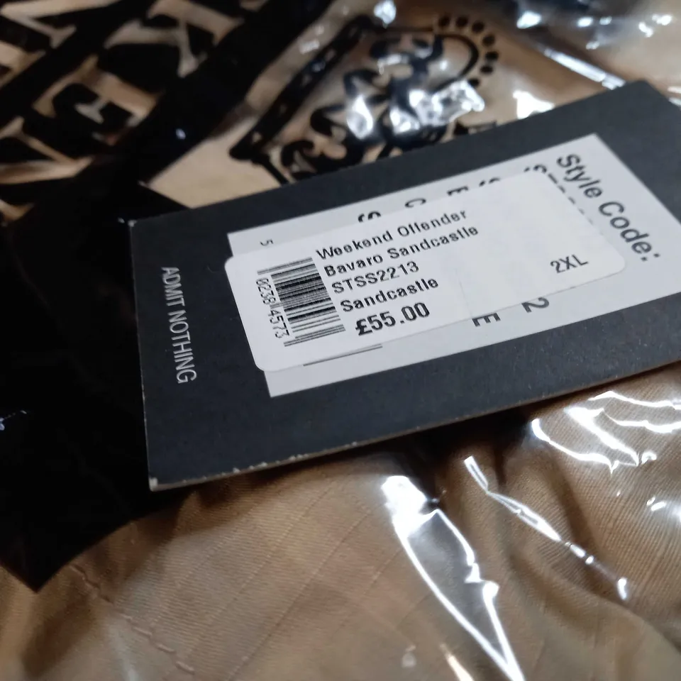 PACKAGED WEEKEND OFFENDER SANDCASTLE CARGO PANTS - 2XL
