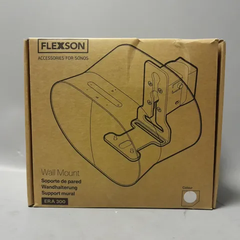BOXED FLEXSON WALL MOUNT ERA300 - SINGLE IN WHITE