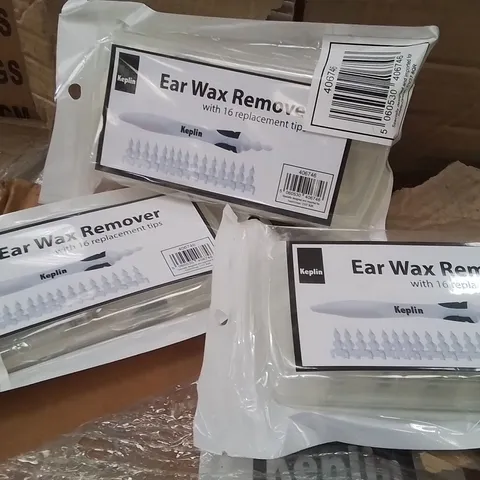 PALLET CONTAINING LARGE QUANTITY OF BRAND NEW KEPLIN EAR WAX REMOVAL KITS 