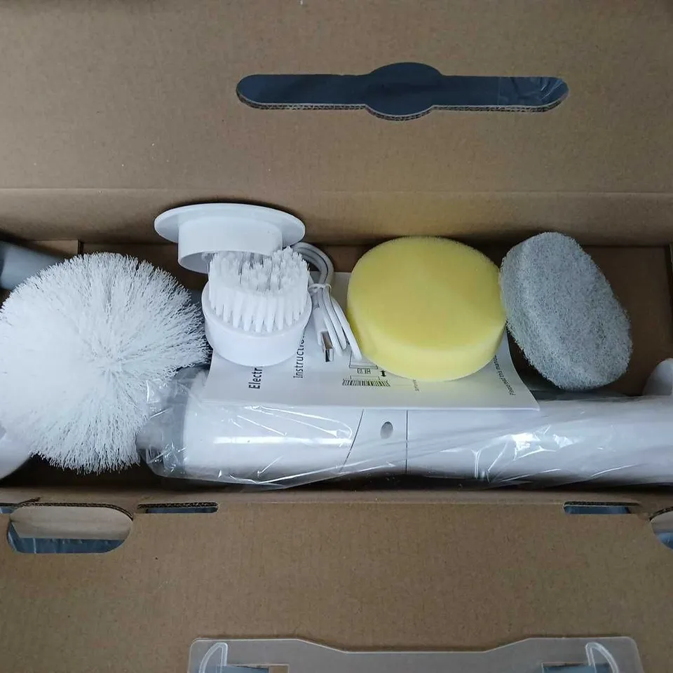 BOXED ACCUEILPORT CORDLESS POWER SCRUBBER