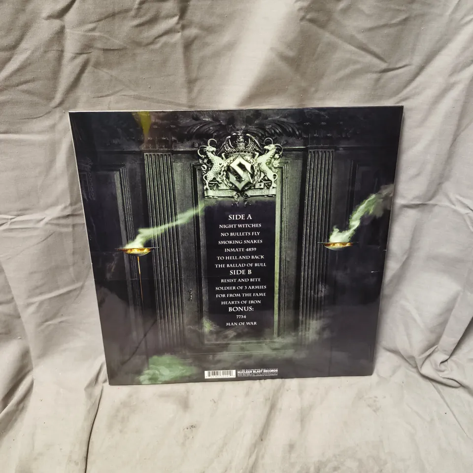 SEALED SABATON - HEROES VINYL LP (BLACK VINYL)