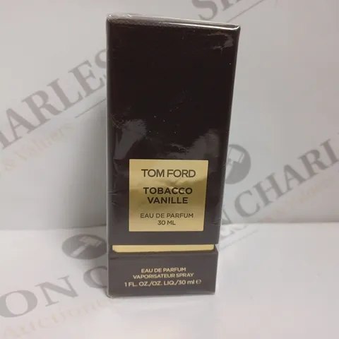BOXED AND SEALED TOM FORD TOBACCO VANILLE EAU DE PARFUM SPRAY - 30ML