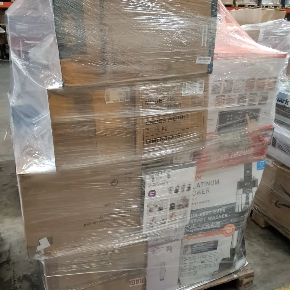 PALLET OF APPROXIMATELY 40 UNPROCESSED RAW RETURN HOUSEHOLD AND ELECTRICAL GOODS TO INCLUDE;