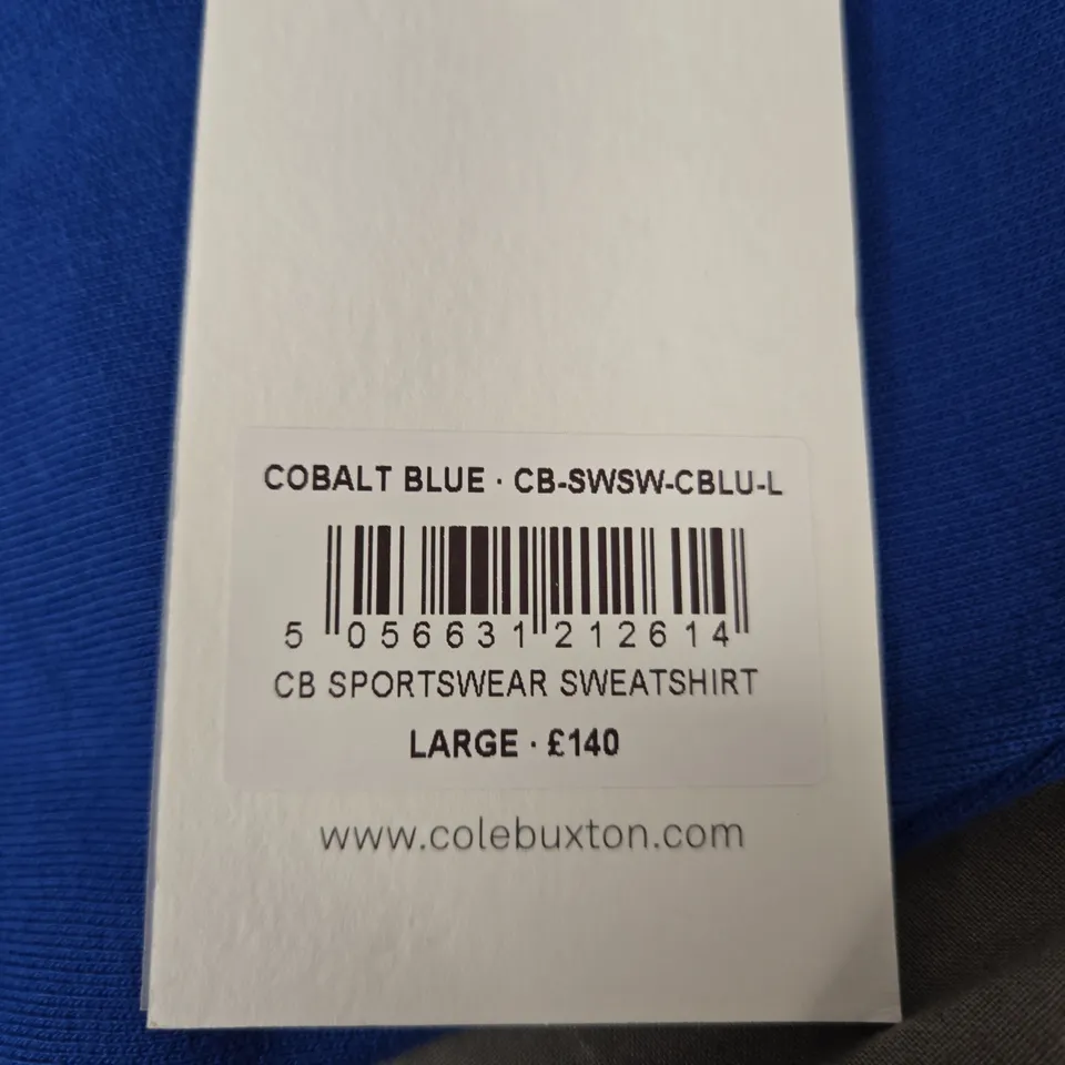 COLE BUXTON SPORTSWEAR SWEATSHIRT - SIZE L