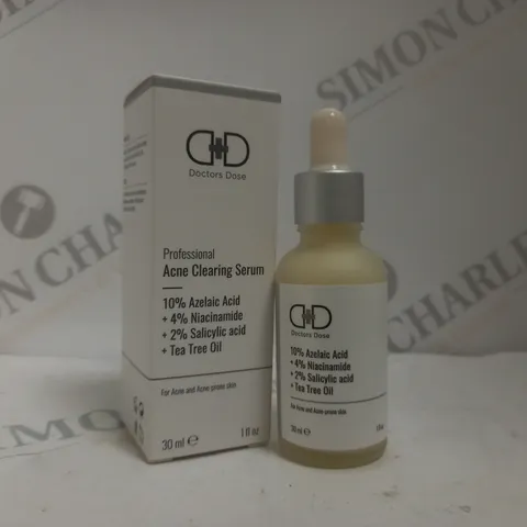 BOXED DOCTORS DOSE ACNE CLEARING SERUM 30ML