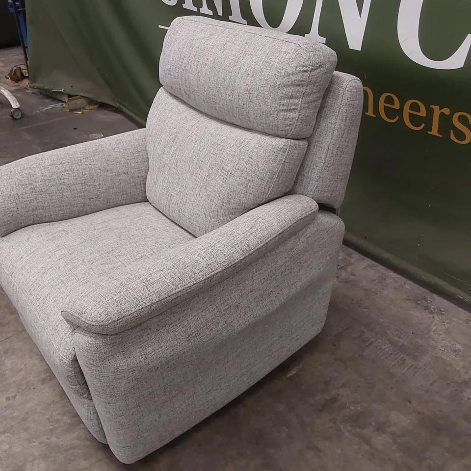 LINEA FABRIC MANUAL RECLINER ARMCHAIR RRP £549
