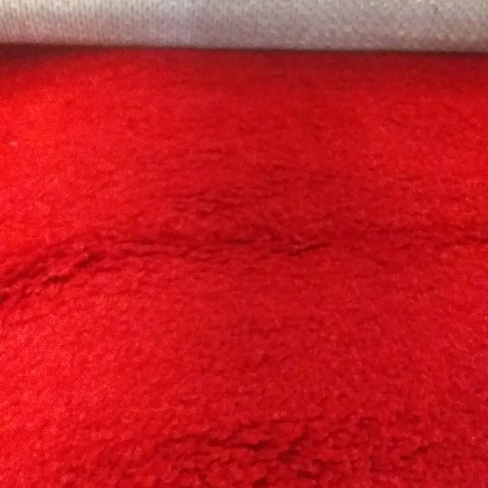 ADAVIA SHAGGY RED RUG - 200 X 290CM 