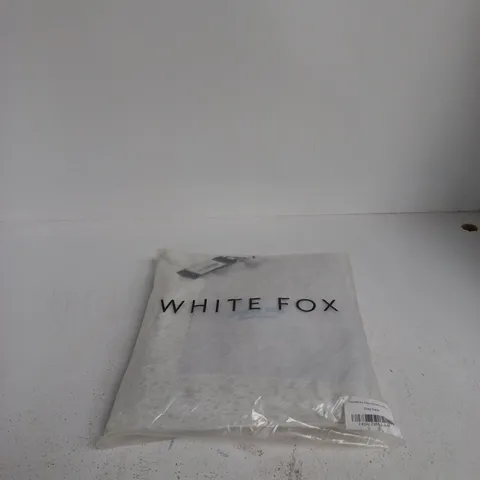 WHITE FOX DAYDREAMERS NADIA OVERSIZED HOODIE SMALL/MEDIUM GREY MARLE