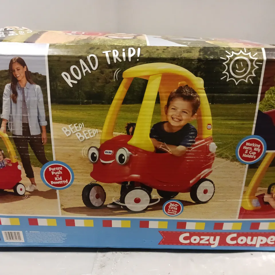 BOXED LITTLE TIKES COZY COUPE RRP £70
