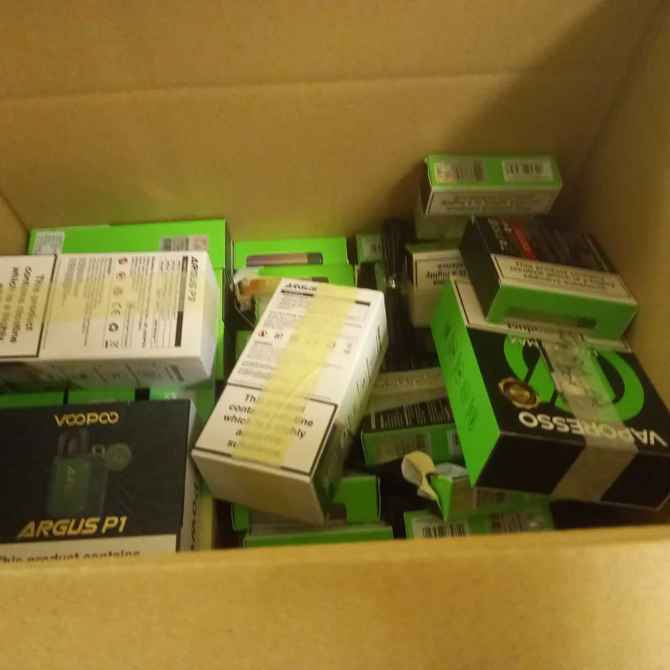 APPROXIMATELY 20 BOXED E-CIGARETTES TO INCLUDE VOOPOO AND ASPIRE ETC