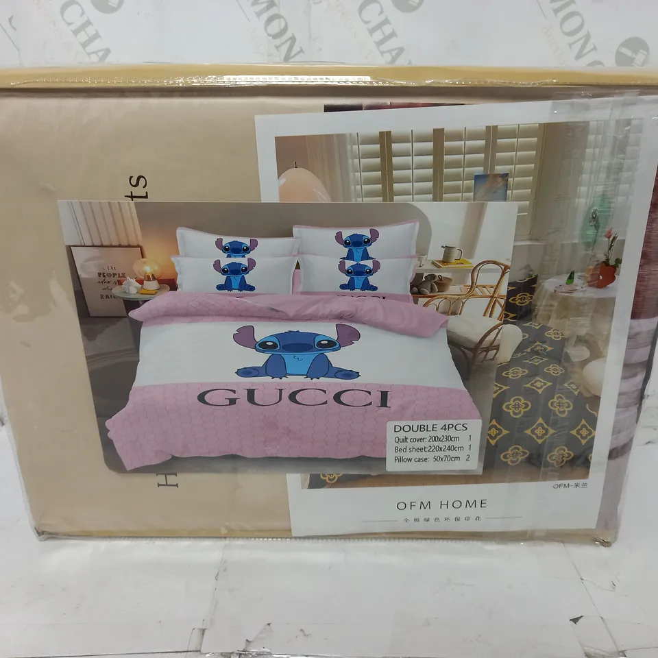 LILO AND STITCH DOUBLE BED COVER SET