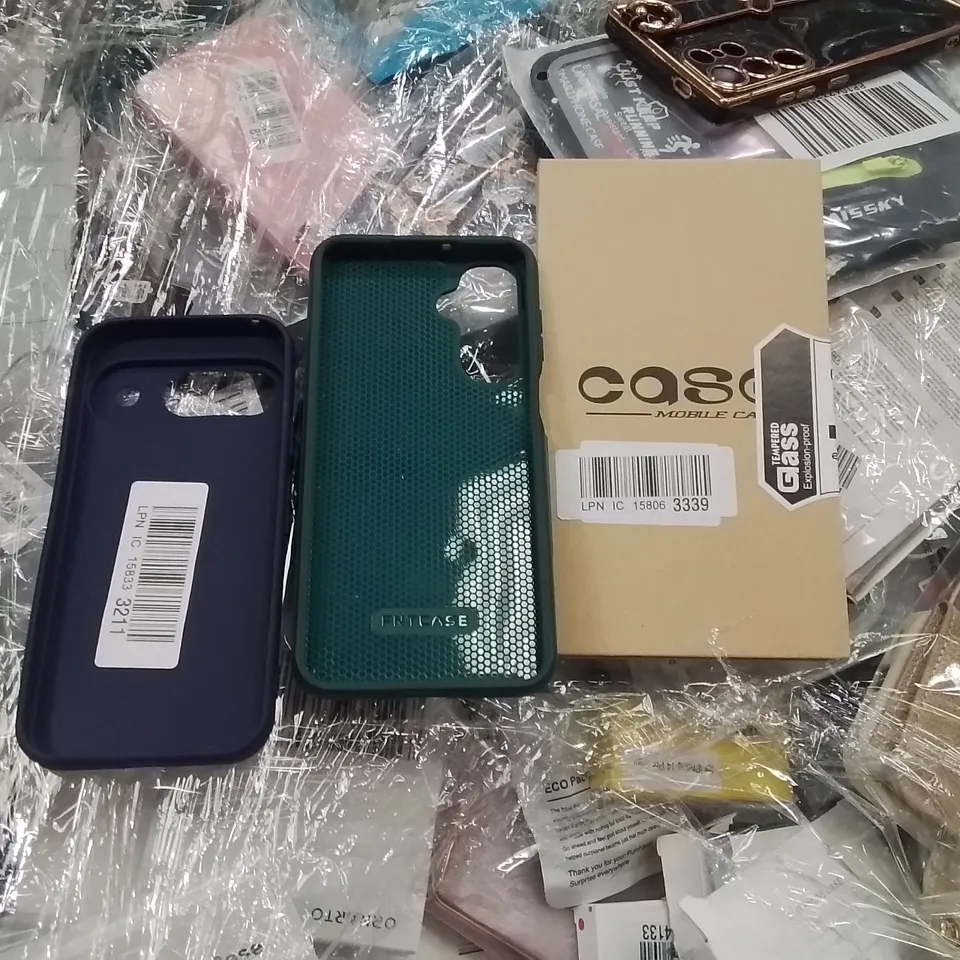 PALLET TO CONTAIN A LARGE QUANTITY OF PHONE CASES AND SCREEN PROTECTORS