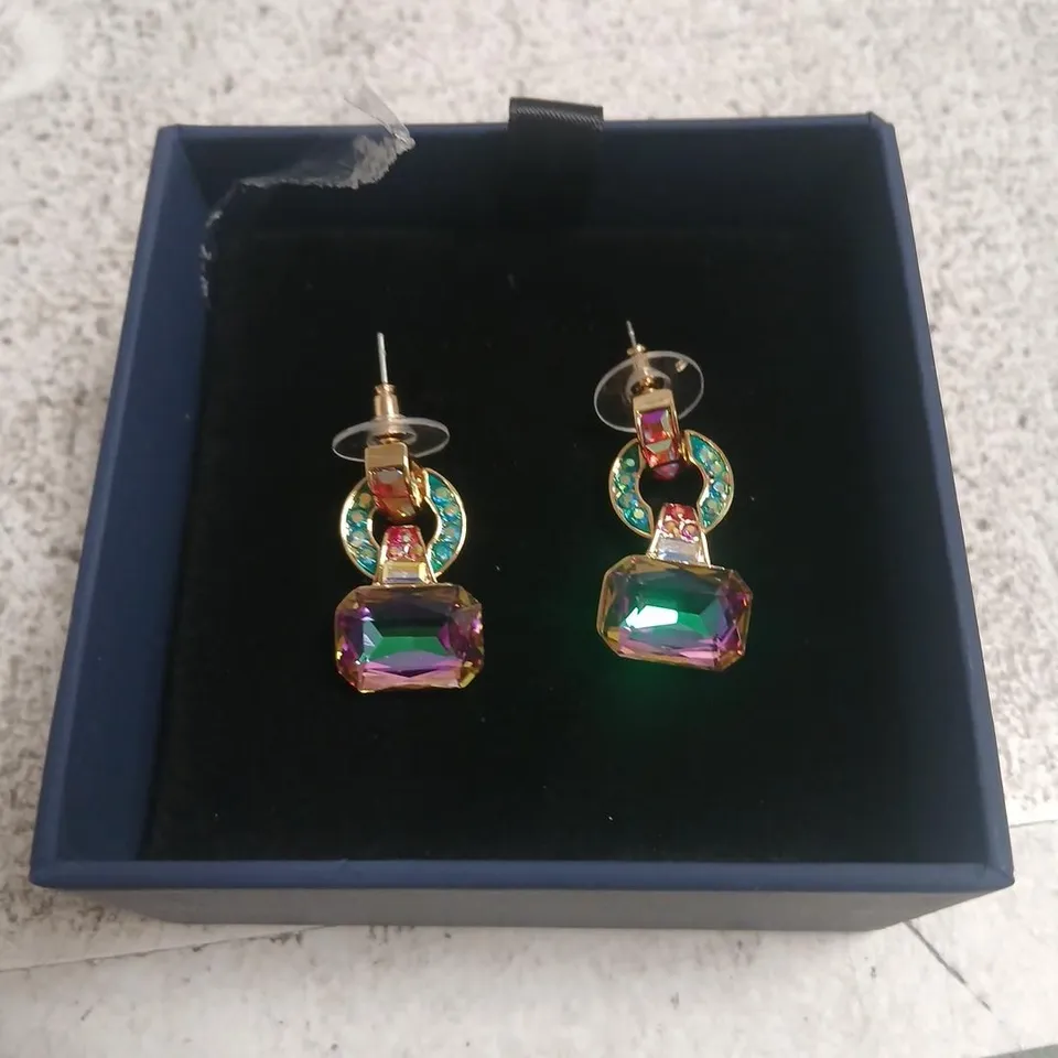 BUTLER & WILSON ART DECO EARRINGS